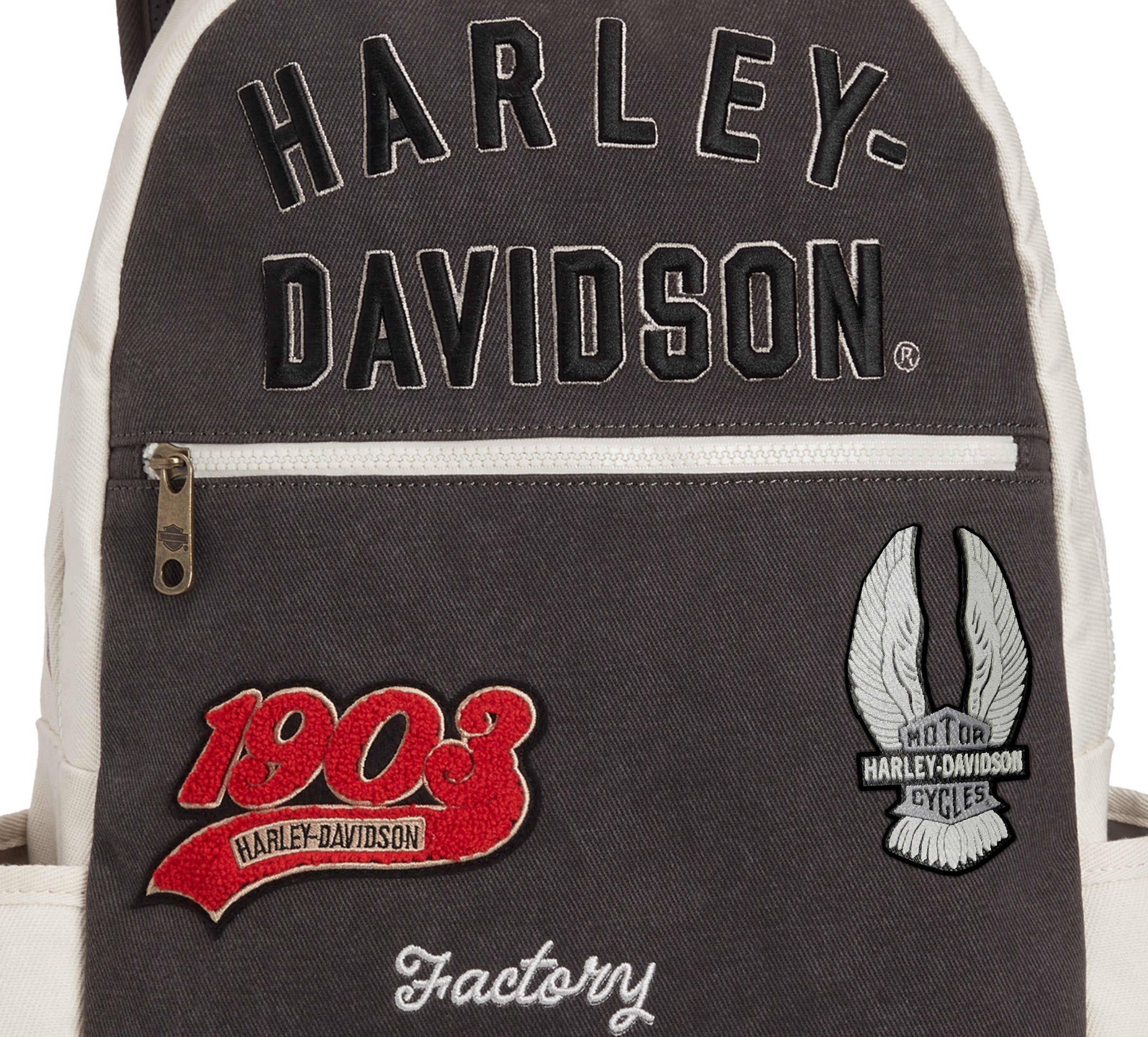 Vintage Varsity Backpack | Harley-Davidson® – House of Harley®