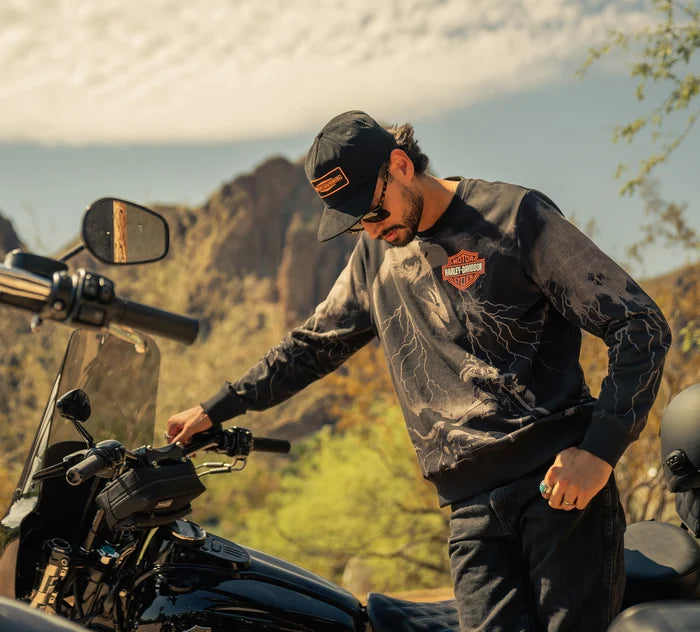 
                  
                    Harley-Davidson® Men's Eagle Rider Crewneck Sweatshirt - Black
                  
                