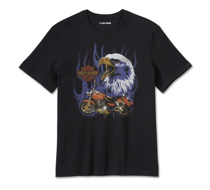 Harley-Davidson® Men's Eagle Rider Tee - Black