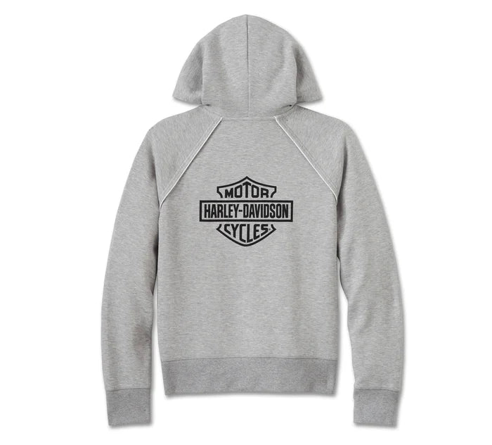 Harley-Davidson® Women's Classic Bar & Shield Zip-Front