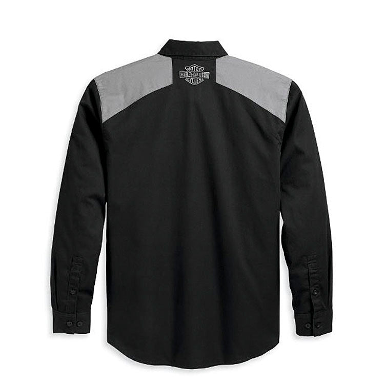 
                  
                    Harley-Davidson® Men's HD-MC™ Woven Shirt | Long Sleeves
                  
                