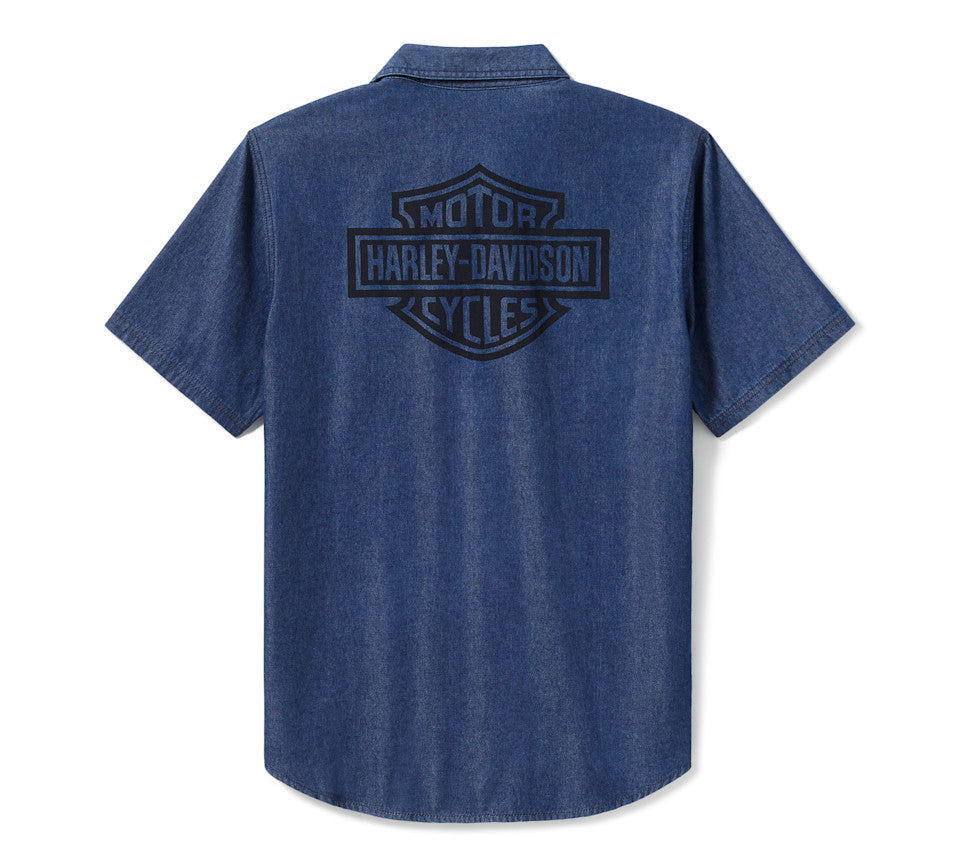 Men's Short Sleeve Shirts | Casual & Riding Styles Harley-Davidson House of Harley Men's Short Sleeve Shirts | Casual & Riding Styles Harley-Davidson House of Harley