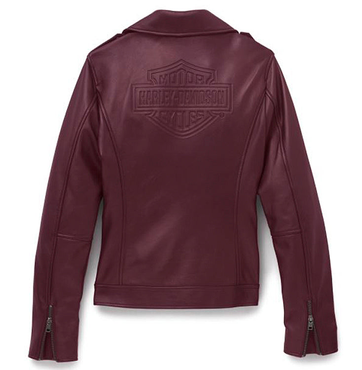 
                  
                    Harley-Davidson® Women's Lisbon Debossed Casual Leather Jacket
                  
                