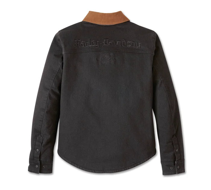 ハーレー トラッカージャケット Harley-Davidson® Women's Sherpa Operative 2.0 Riding Shirt