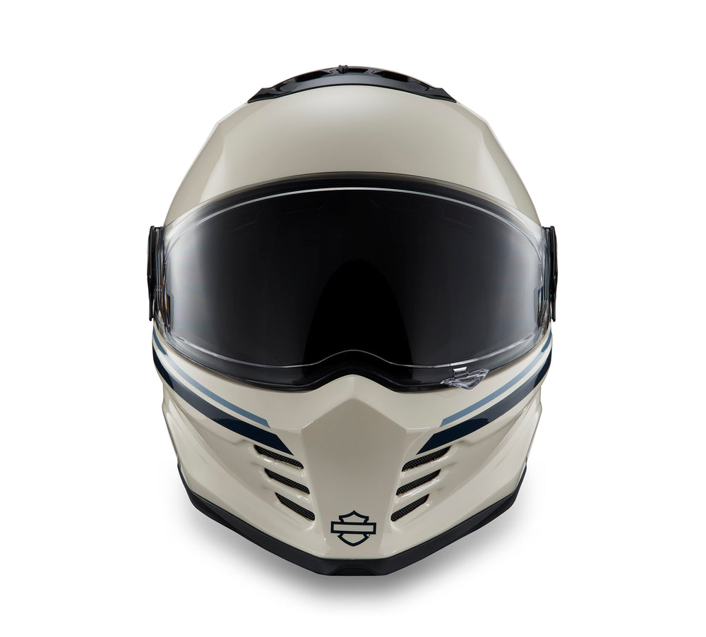 Harley-Davidson® Division X15 Sunshield Full Face Helmet | Cloud Dancer