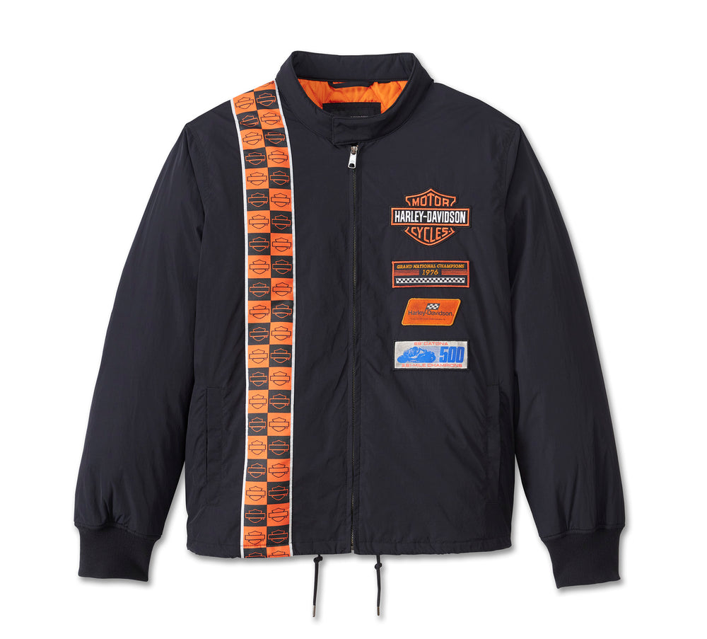 Harley-Davidson® Men's Race Stripes Coaches Jacket