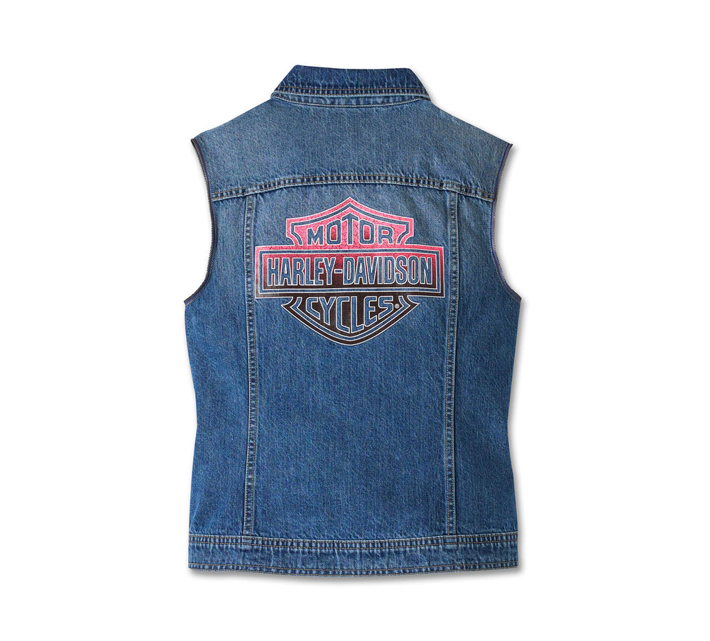 
                  
                    Harley-Davidson® Women's Pink Label 3-in-1 Denim Jacket
                  
                