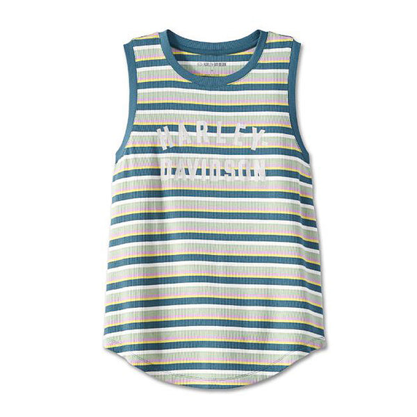 【NOHANT】CROSS SLEEVELESS STRIPE Men's Woodlands Singlet | Tracksmith
