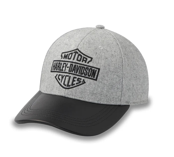 Harley-Davidson® Women's Bar & Shield® Wool Baseball Cap