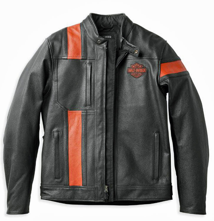 
                  
                    Harley-Davidson® Men's Hwy 100 Waterproof Leather Riding Jacket
                  
                