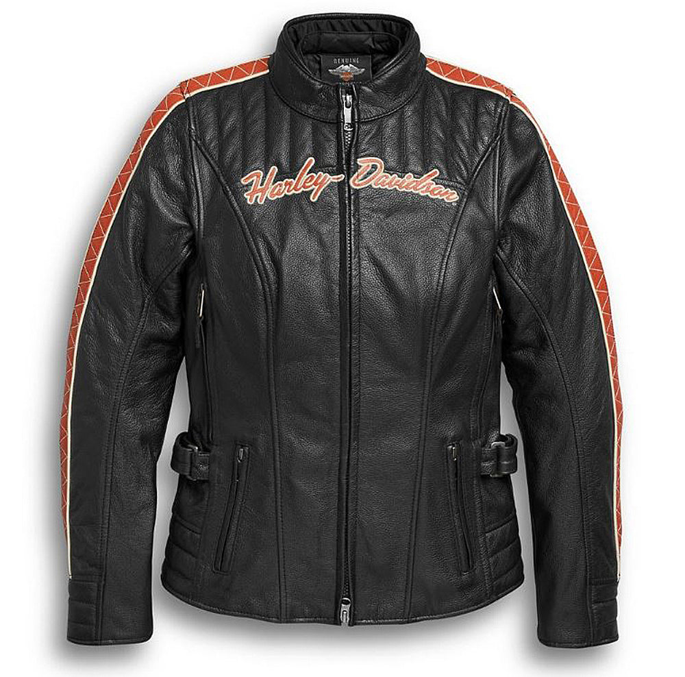 Harley-Davidson® Women's FXRG Triple Vent System Waterproof Leather Ja –  Warr's Harley-Davidson Online Store - London