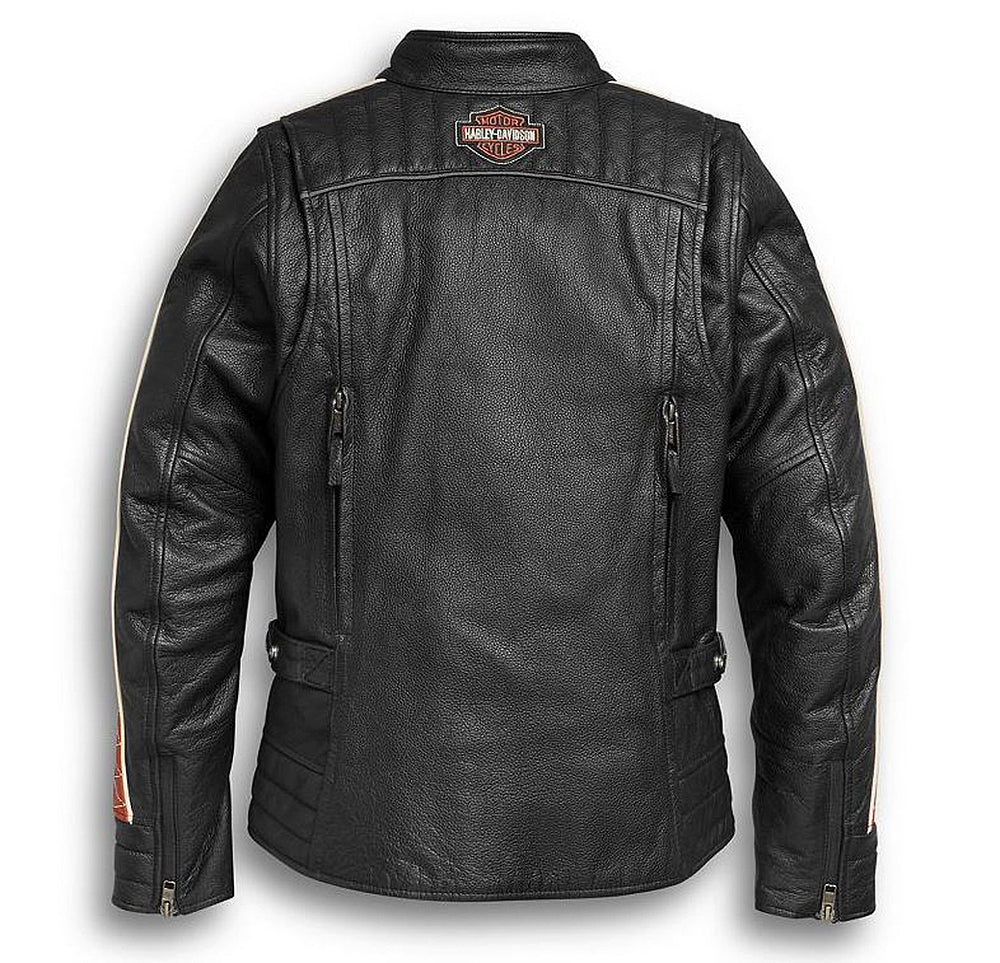 
                  
                    Harley-Davidson® Women's Vanocker Waterproof Leather Riding Jacket | Triple Vent System™
                  
                