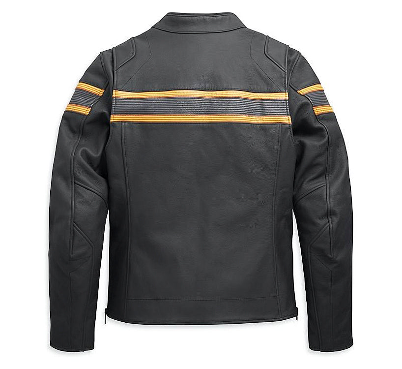 
                  
                    Harley-Davidson® Men's Sidari Leather Riding Jacket | Slim Fit
                  
                
