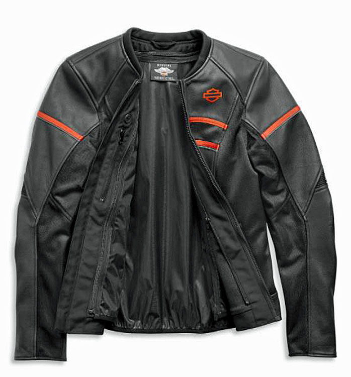 Harley Davidson Women s Brawler Leather Jacket House of Harley