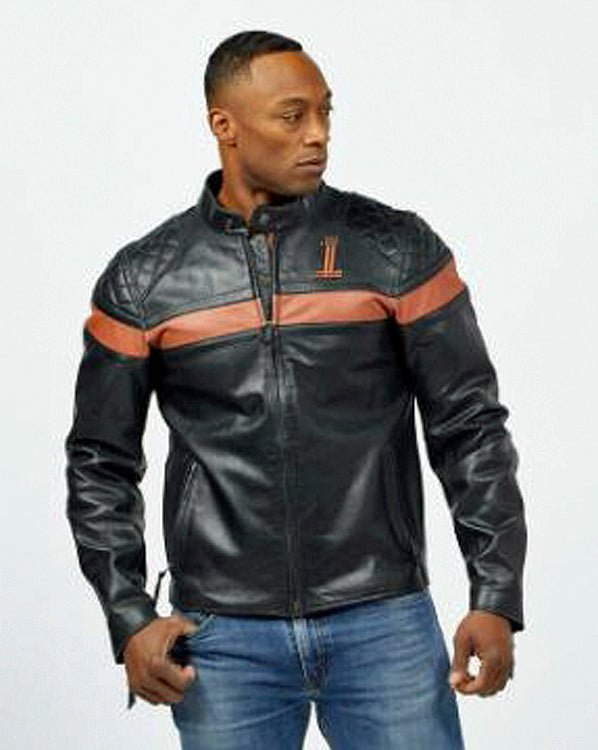 
                  
                    Harley-Davidson® Men's Victory Sweep Leather Riding Jacket
                  
                