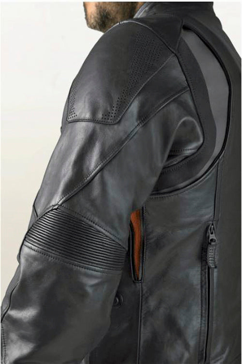 
                  
                    Harley-Davidson® Men's FXRG® Waterproof Leather Jacket | Triple Vent System™ | CoolCore® Technology
                  
                