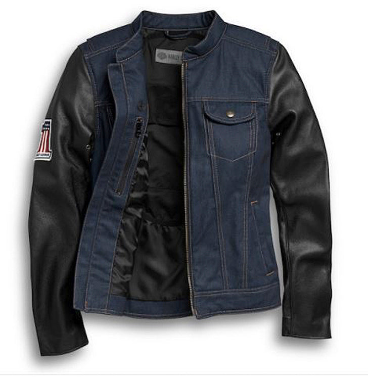
                  
                    Harley-Davidson® Women's Arterial Denim Riding Jacket | Abrasion Resistant
                  
                