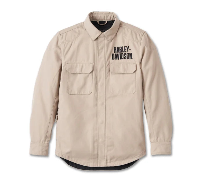 Harley-Davidson® Men's Operative Riding Shirt Jacket | Khaki