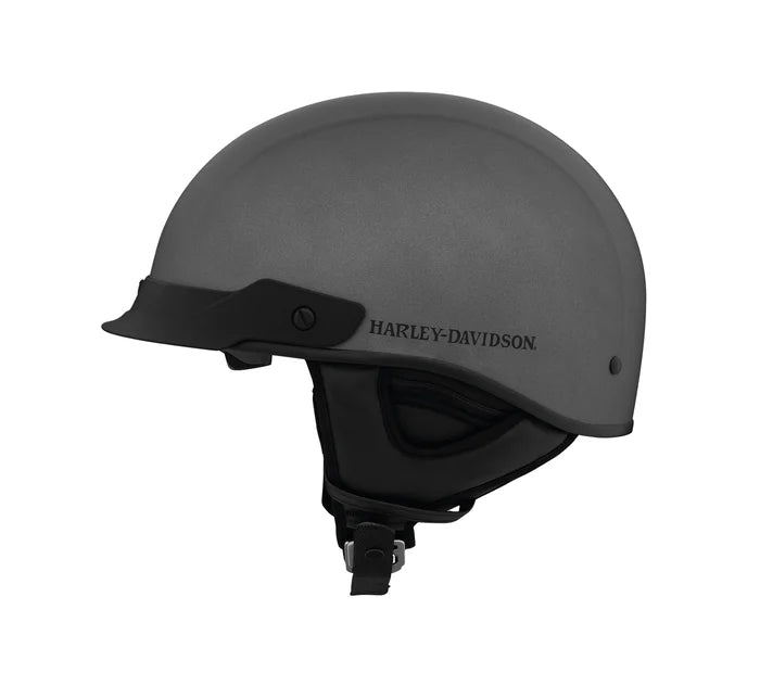 
                  
                    Harley-Davidson® Lucid Ultra-Light J03 1/2 Helmet with  Sun Shield | Matte Black Silver
                  
                