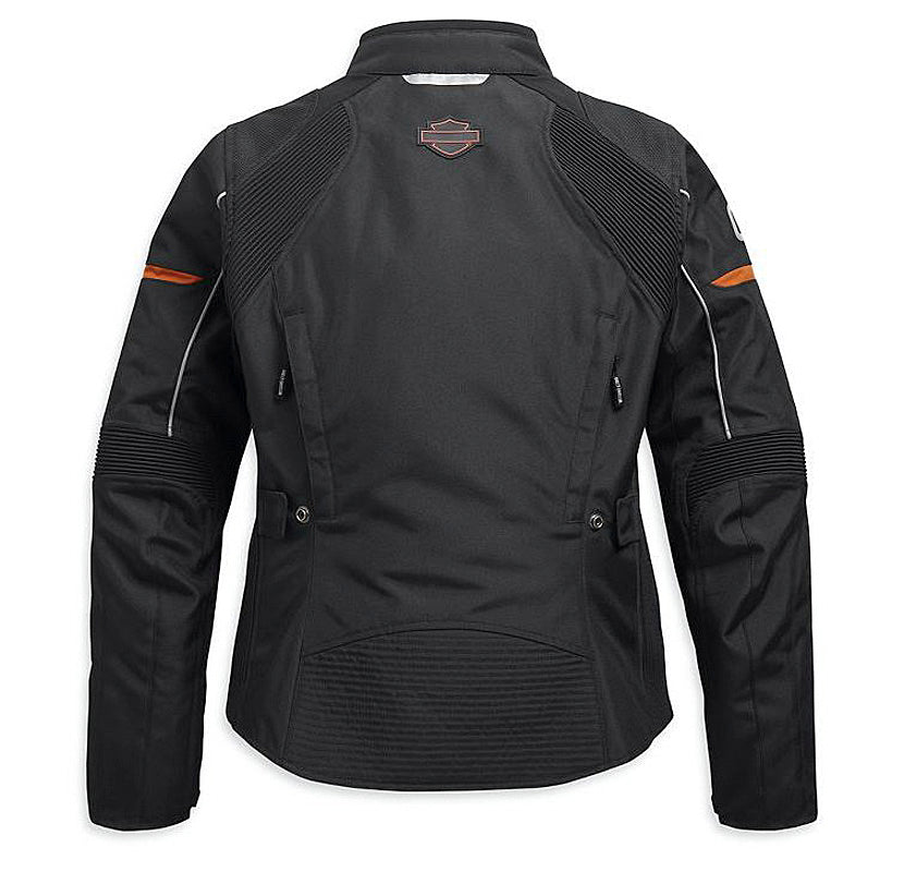 
                  
                    Harley-Davidson® Women's Killian Textile Riding Jacket | Removable Waterproof Liner | Fixed Body Armor
                  
                