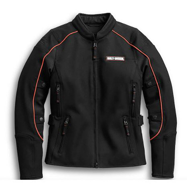 Harley-Davidson® Women's Fennimore Stretch-Textile Riding Jacket