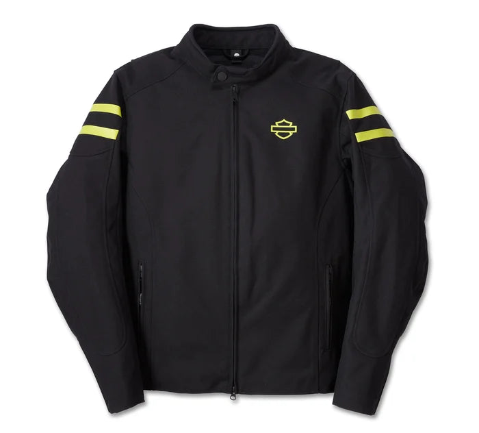 
                  
                    Harley-Davidson® Men's Ovation 3-in-1 Textile Riding Jacket | Black & Lime
                  
                