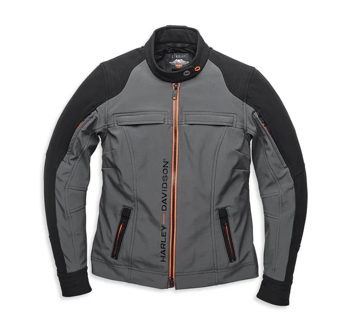 Harley-Davidson® Women's New Horizon Windproof Softshell Riding Jacket