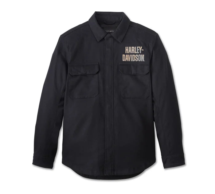 Harley-Davidson® Men's Operative 2.0 Riding Shirt Jacket | Black