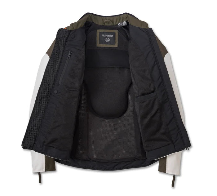 
                  
                    Harley-Davidson® Women's Junction Triple Vent System 2.0 Riding Jacket | Removable Draw-String Hood
                  
                