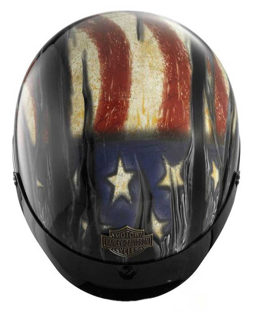 
                  
                    Harley-Davidson® Aura Ultra-Light J02 1/2 Helmet | Removable Visor
                  
                