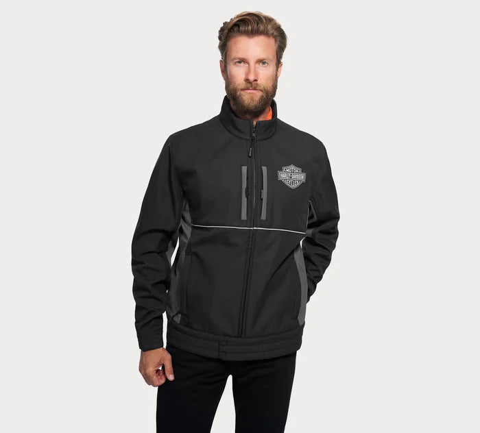 Harley-Davidson® Men's Bar & Shield® Softshell Jacket