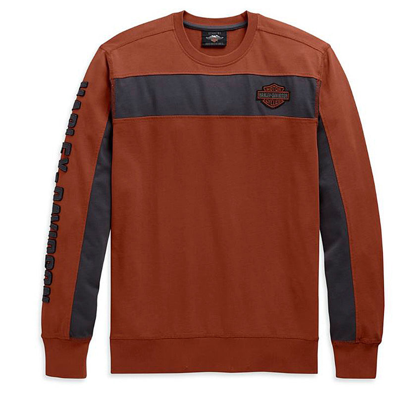 Harley-Davidson® Men's Copperblock T-Shirt | Long Sleeves