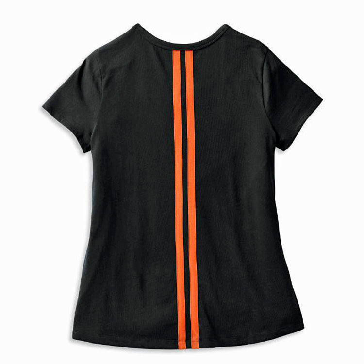 Harley-Davidson® Women's Accelerate Stripe Knit Top | Short