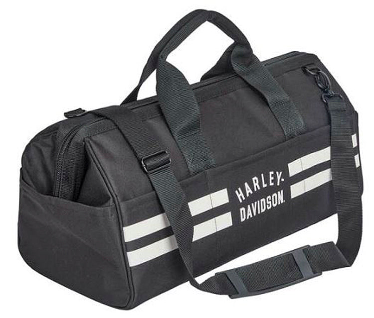 
                  
                    Harley-Davidson® Signature Accessory & Tool Bag | Detachable Strap
                  
                