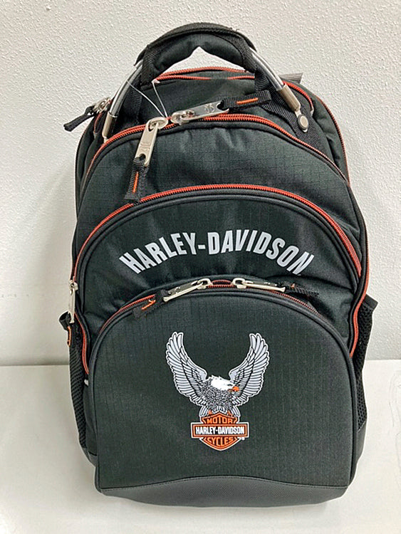 
                  
                    Harley-Davidson® Steel Cable Backpack | Steel Cable Reinforced Handle
                  
                