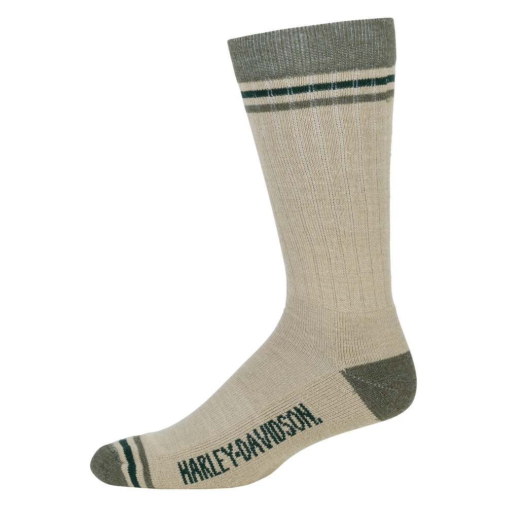 Harley-Davidson® Men's Wool Surplus Crew Socks | Single Pair