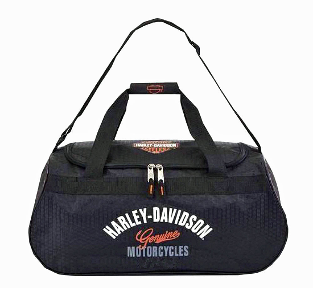 
                  
                    Harley-Davidson® Tail of the Dragon Black Duffel Bag | Water Resistant
                  
                