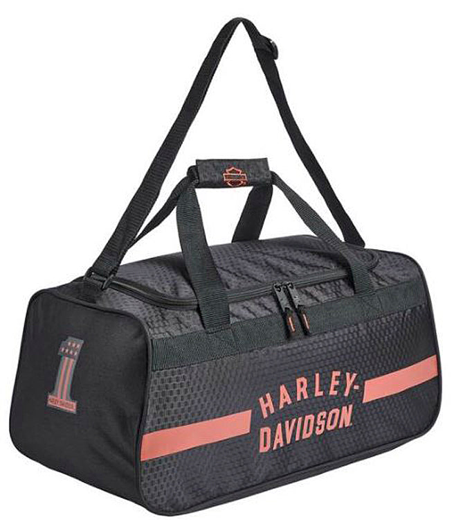 Harley-Davidson® Rust #1 Logo Duffel | Adjustable Strap