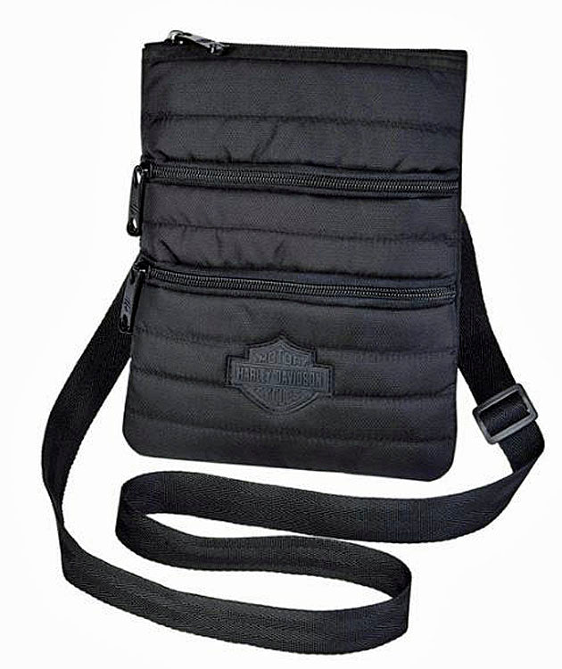 
                  
                    Harley-Davidson® Women's Midnight Quilted Crossbody Bag | Sling Bag | Hip Bag
                  
                
