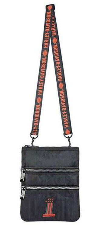 
                  
                    Harley-Davidson® Women's #1 Logo Crossbody Bag | Sling Bag | Hip Bag
                  
                