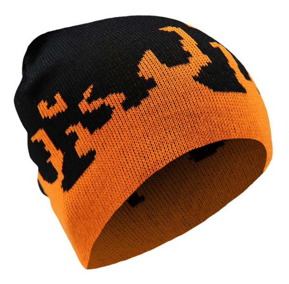 That's A Wrap!® Men's Blaze Knit Cap | Orange Flames