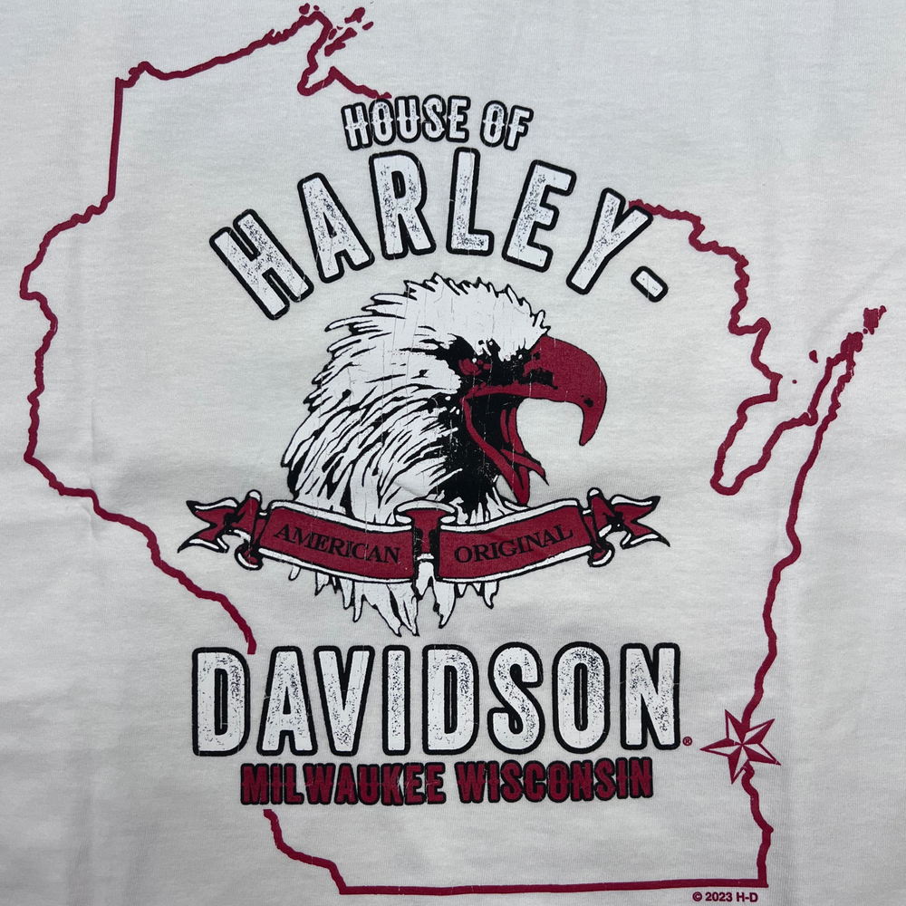 
                  
                    Harley-Davidson® Men's Classic Shield T-Shirt | White | Long Sleeves
                  
                