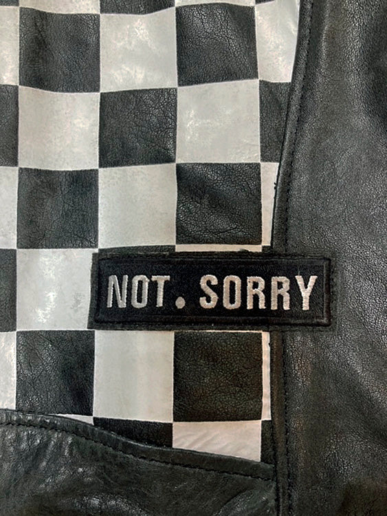 
                  
                    Mauritius® Women's Caru Leather Jacket | Checkered Back Pattern
                  
                