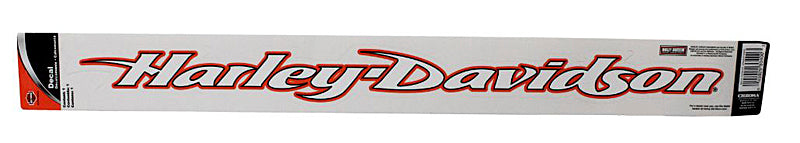 Harley-Davidson® Script Cut-To-Shape Name Decal | For Windshield | Large