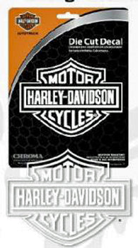 Harley-Davidson® Die Cutz Decal | White Vinyl | Bar & Shield® | Medium