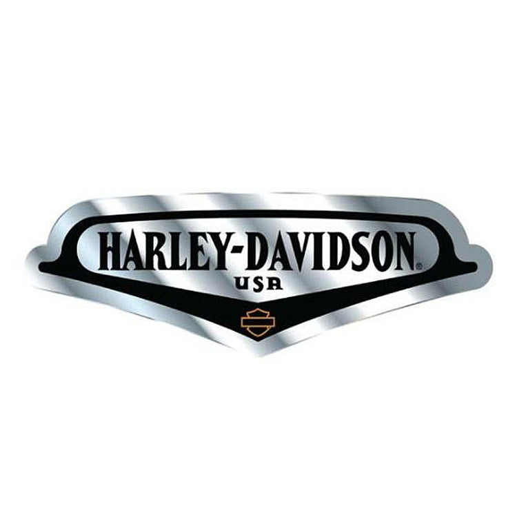 Harley-Davidson® Bendable Aluminum V-Tank Decal | Medium