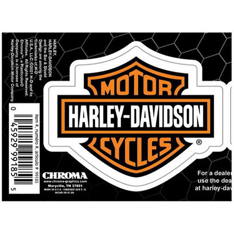 
                  
                    Harley-Davidson® Bar & Shield® Decal Set | 2-Piece Set | Small
                  
                