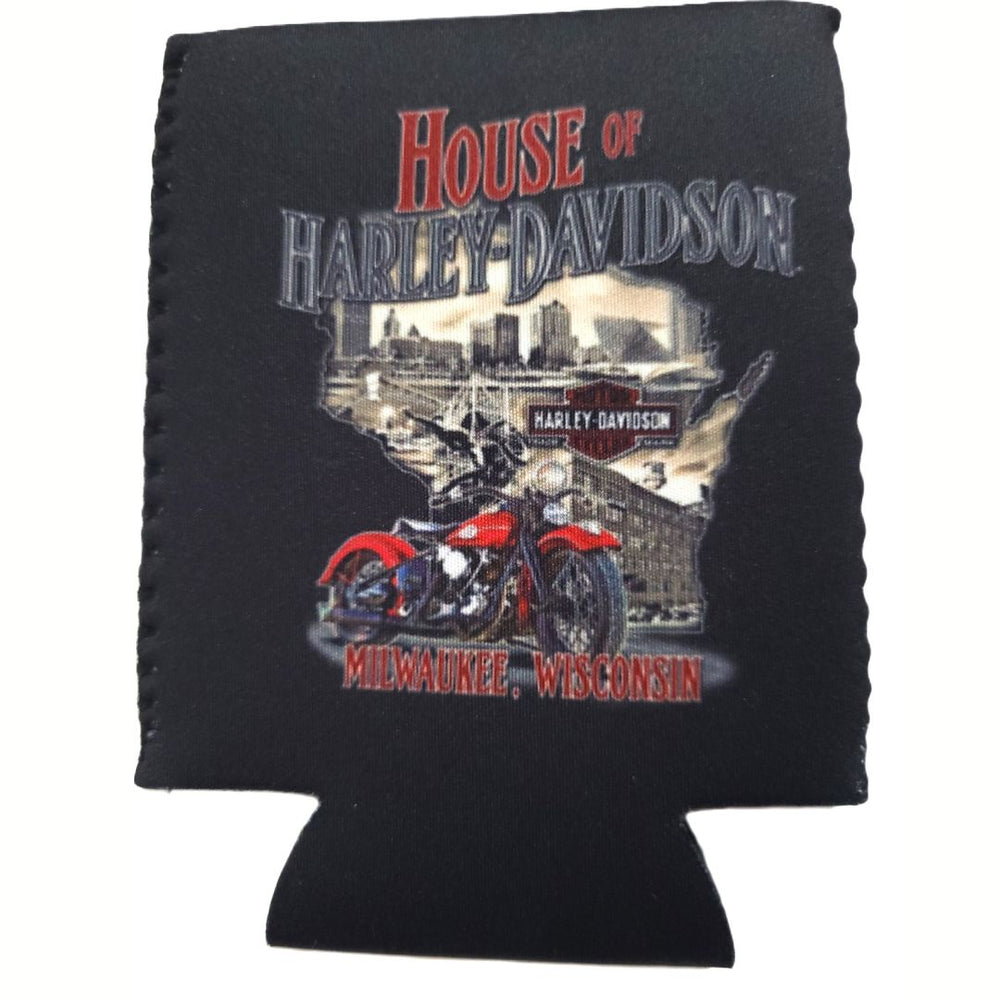 House of Harley-Davidson® Custom House Can Cooler | Black