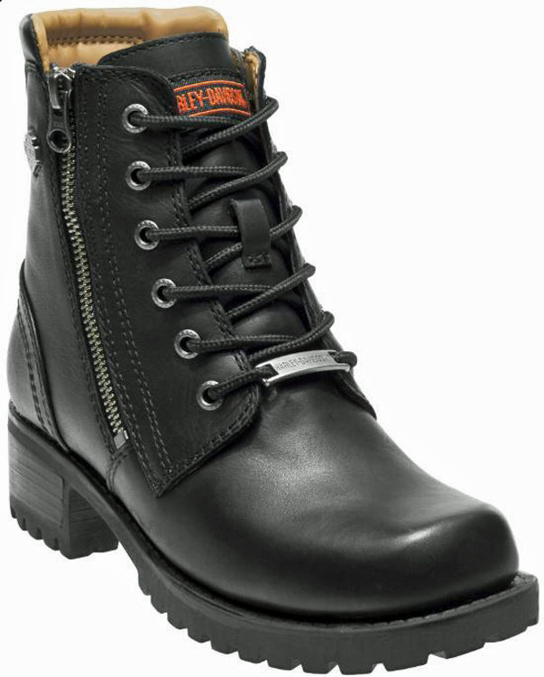 HARLEY-DAVIDSON® FOOTWEAR Women's Asher Lifestyle Boots | Dual Zippers