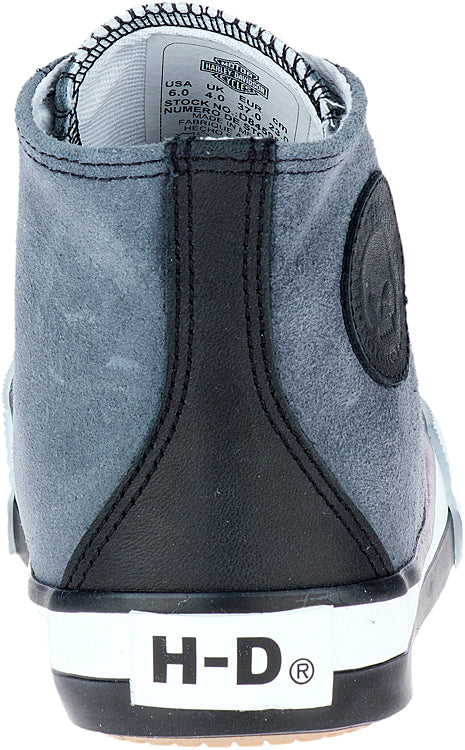 
                  
                    HARLEY-DAVIDSON® FOOTWEAR Women's Toric Leather High-Top Sneakers | Lifestyle Casual | Grey
                  
                